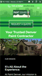 Mobile Screenshot of paintdenver.com